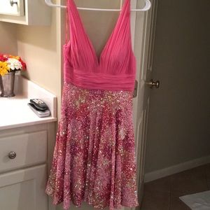 Scala silk and sequin dress